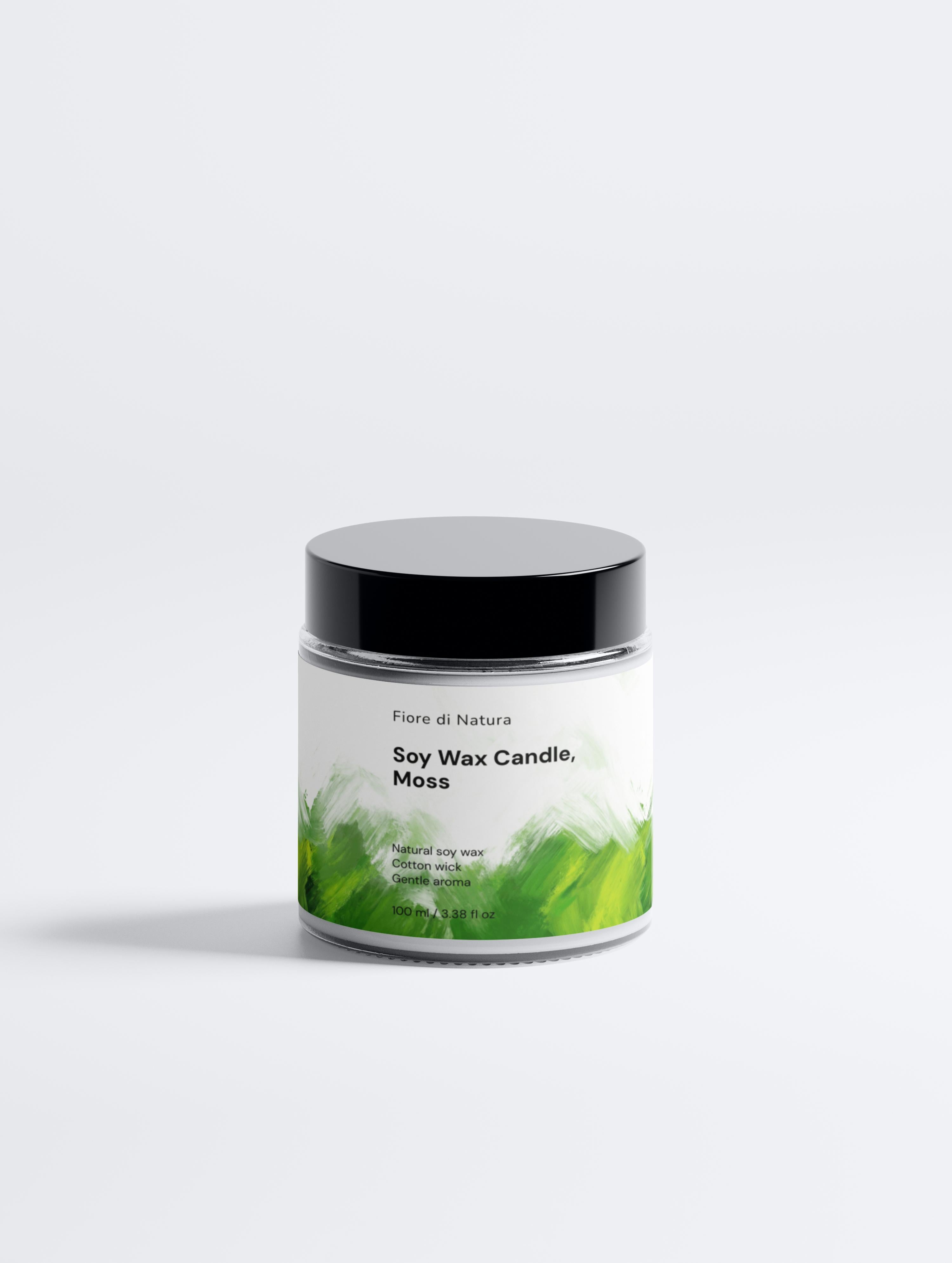 Soy Wax Candle, Moss