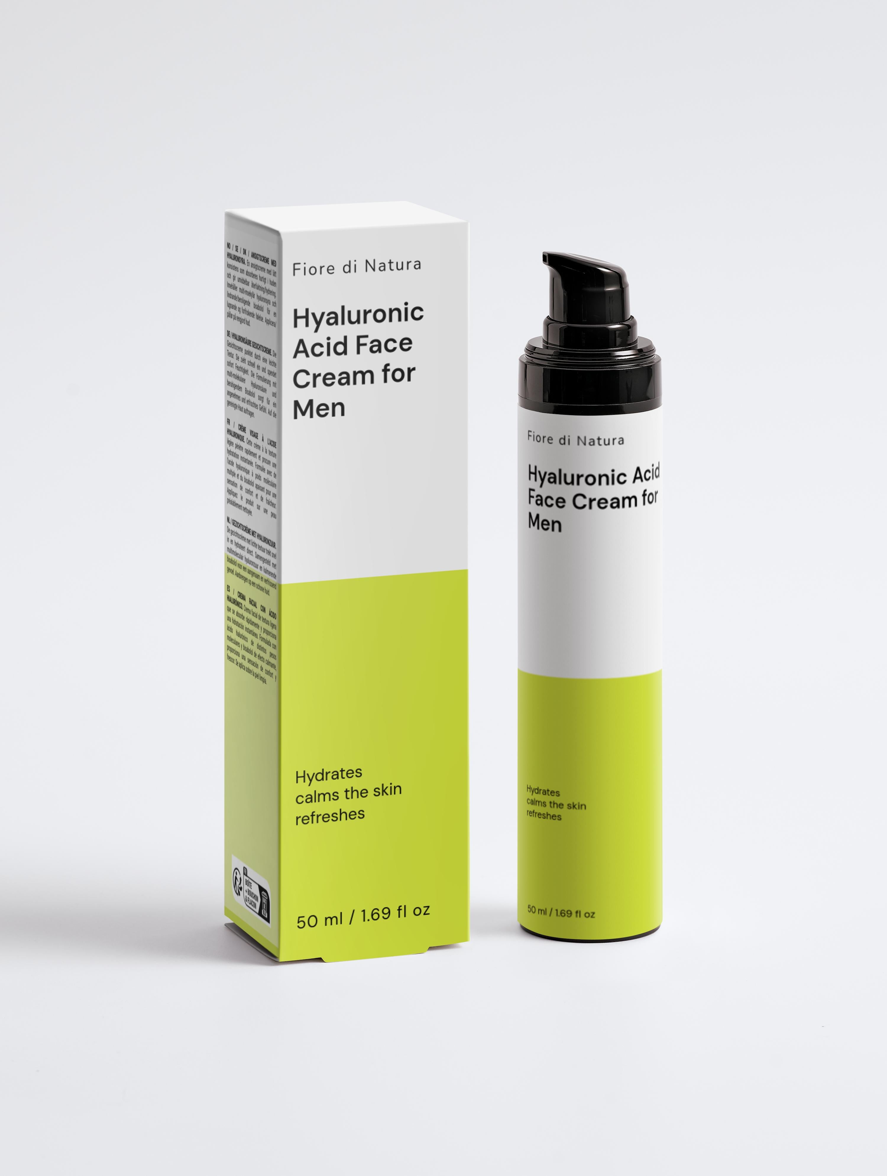 Hyaluronic Acid Face Cream for Men