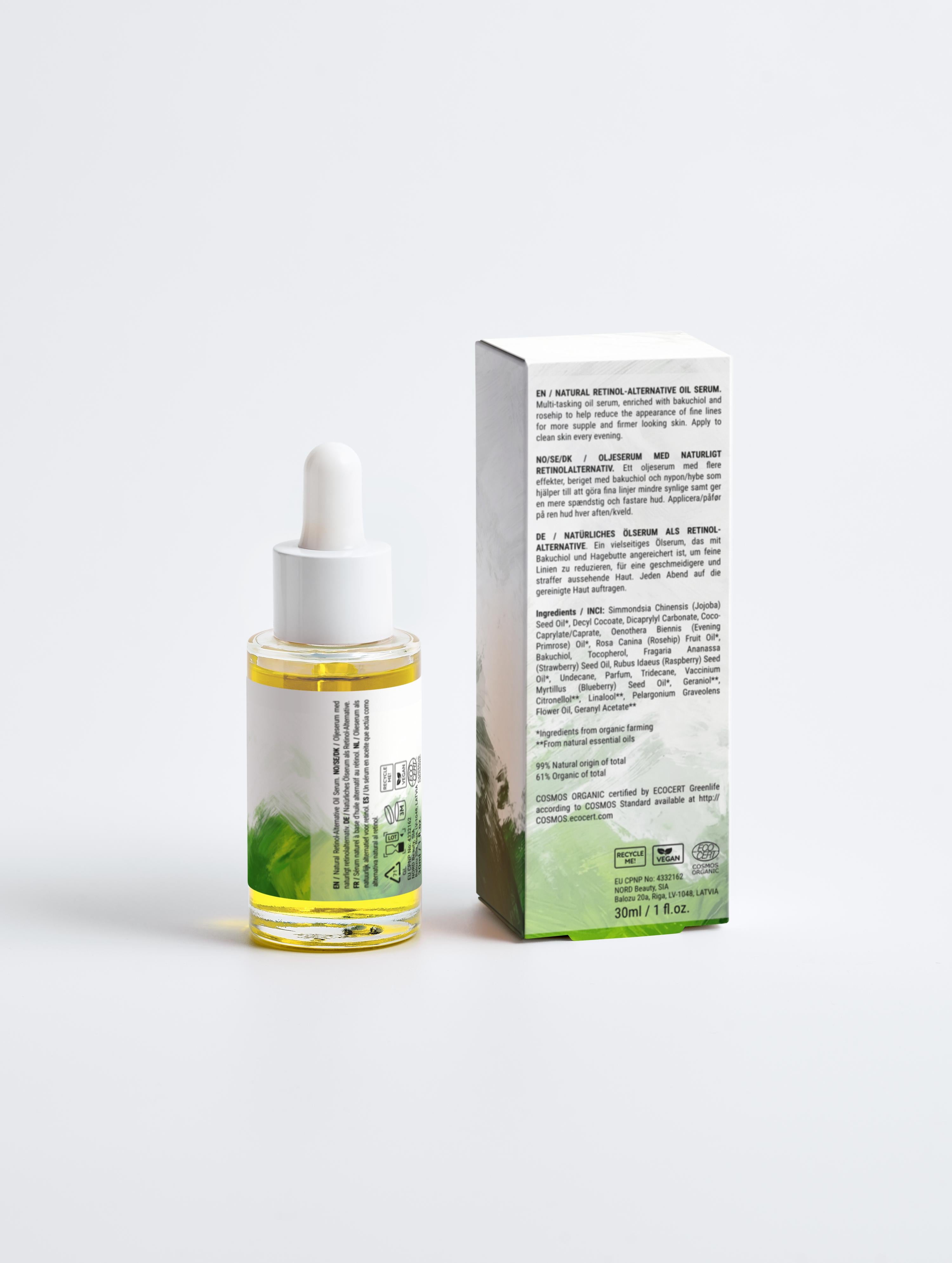 natural anti aging face oil serum