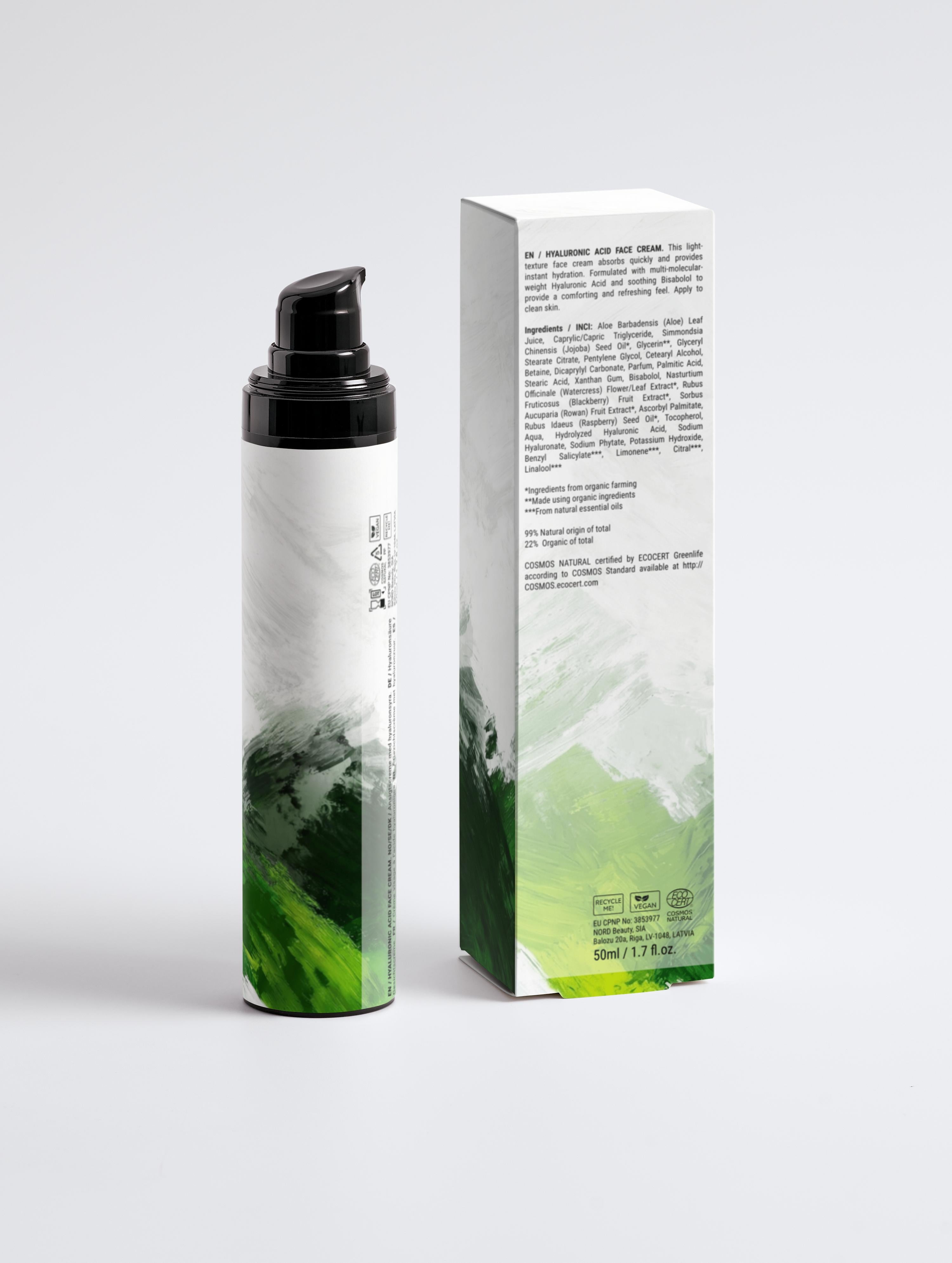 Hyaluronic Acid Face Cream for Men