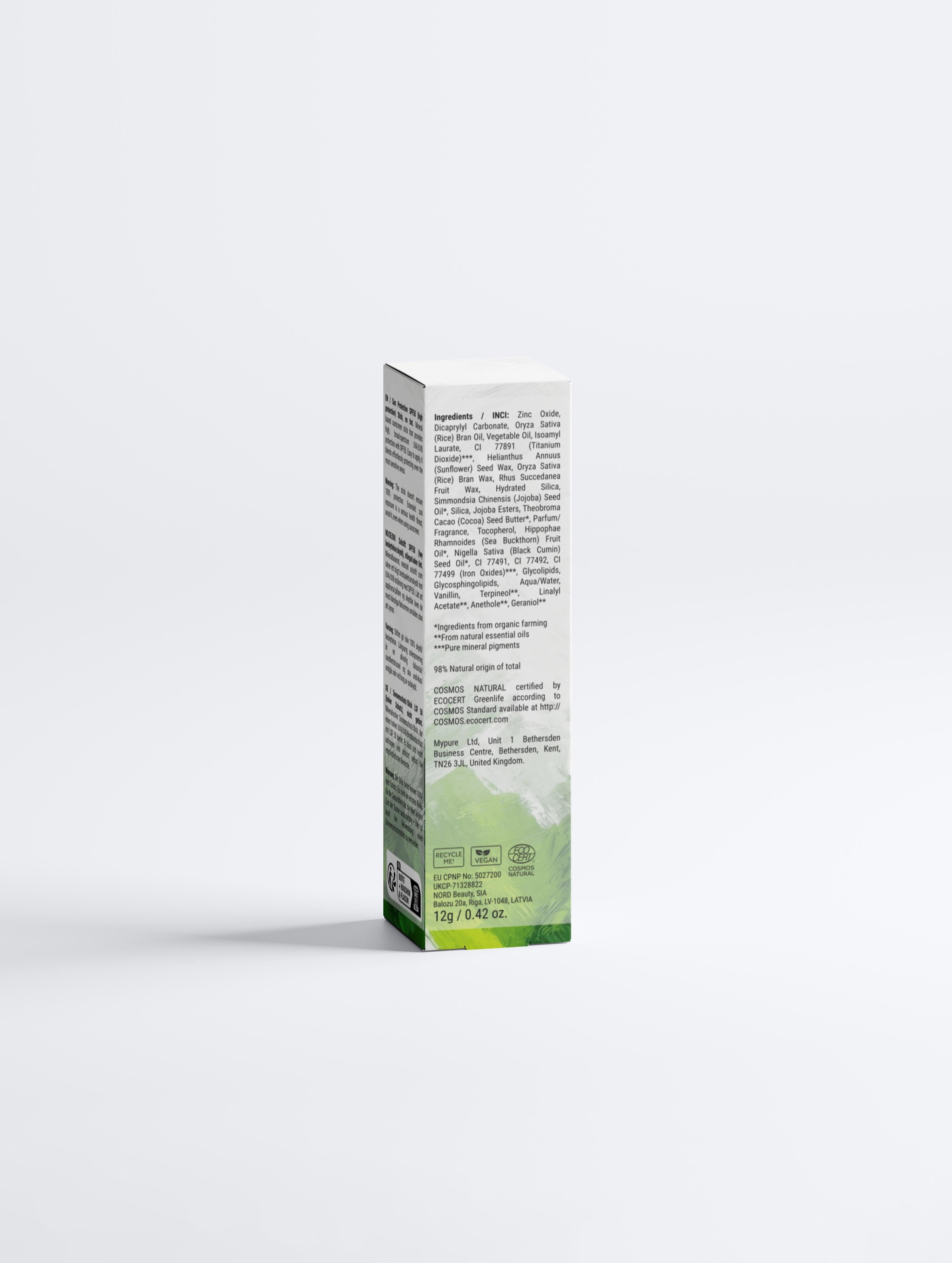 Sun Protection SPF50 Stick, no tint